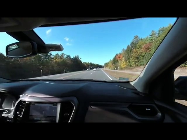 Autumn Highway - Windows Down - 3D Ride Along