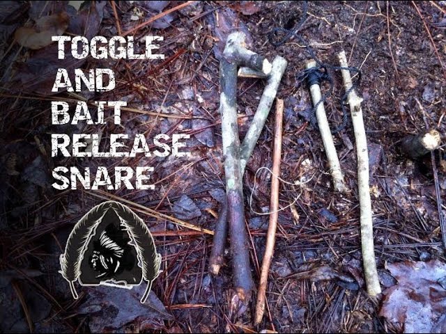Black Scout Tutorials - Make a Toggle and Bait Release Snare