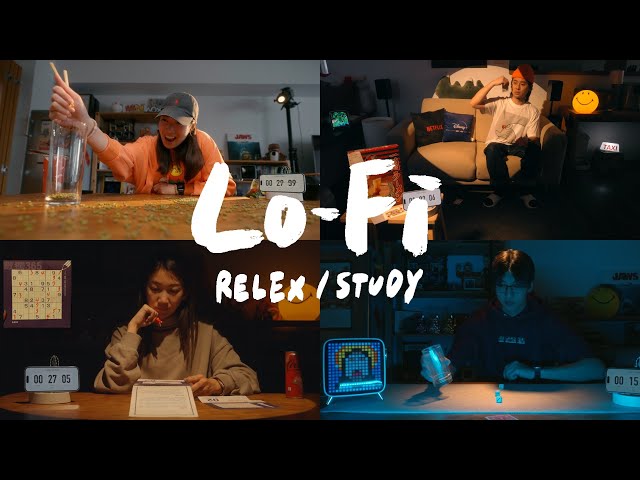 Relax Lofi for Work / Study - Live Action Trickshot