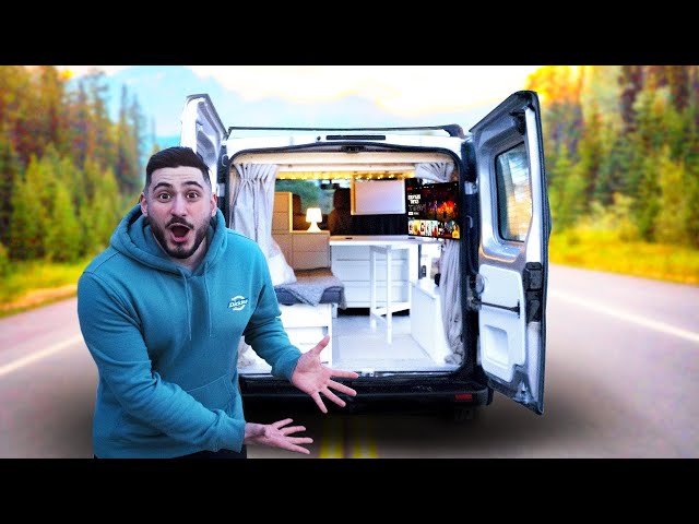 I wanted to travel... so I BUILT MY DREAM CAMPERVAN!