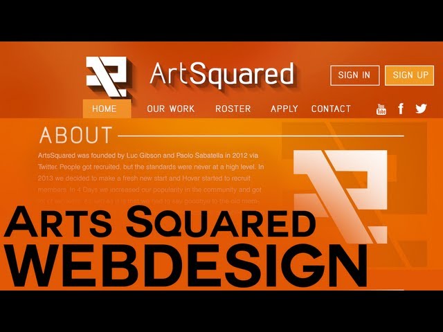 ArtsSquared Web Design RC