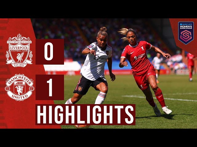 HIGHLIGHTS: Liverpool Women 0-1 Manchester United | Reds play out to record attendance on final day