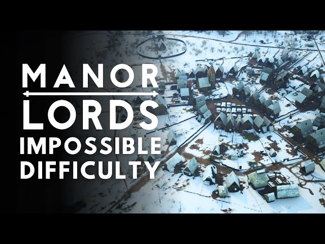 Impossible Difficulty Manor Lords - Tuesday Gaming