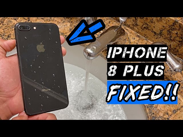 HOW to FIX iPhone 8 Plus- WATER Damage FREE!! [2021]
