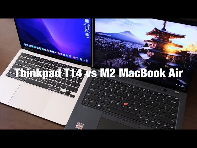 Thinkpad T14 G3 vs M2 MacBook Air - Back to School Edition