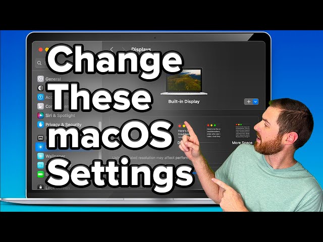 macOS Sonoma Setup and Customization  (Fast, Aesthetic and Intuitive)