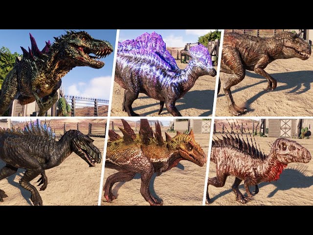 All Jurassic World Alive Dinosaurs - Jurassic World Evolution 2