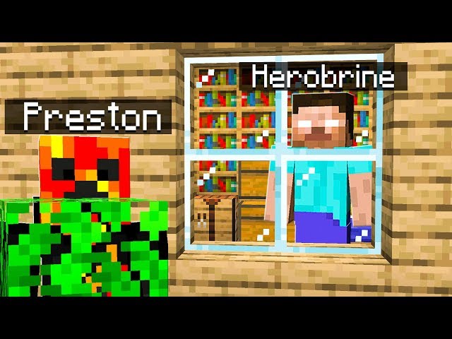 What's inside HEROBRINE's Minecraft House..?