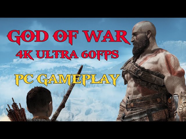 GOD OF WAR PC 4K Ultra 60 fps gameplay - PCMR Steam Curator short gameplay video