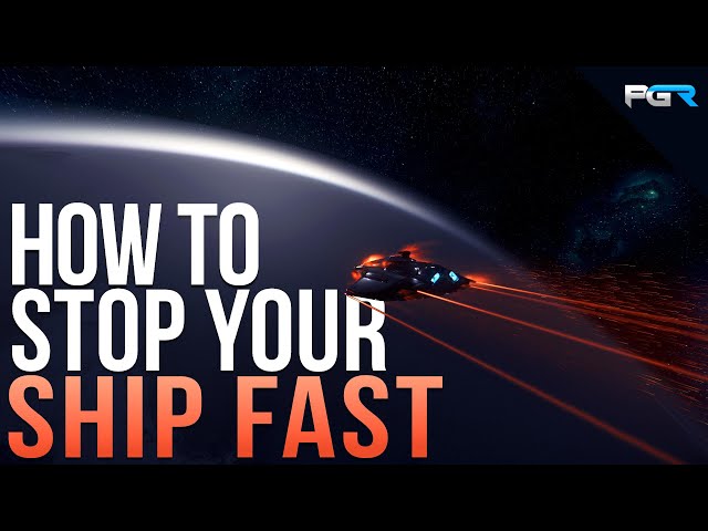 How To INSTANTLY Stop Your Ship | Star Citizen