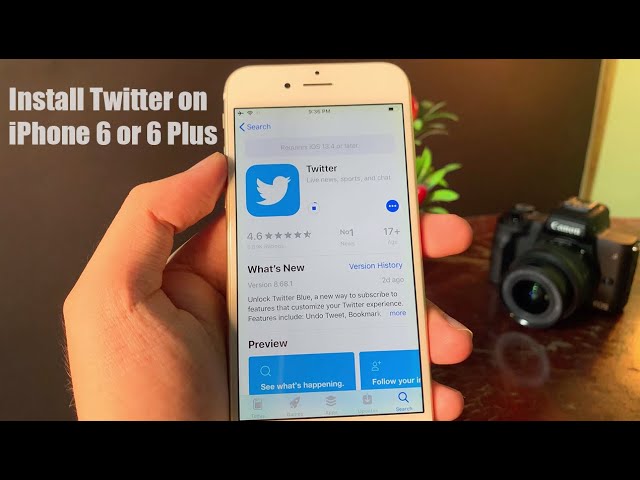 How to Install Twitter on iPhone 6/6Plus - Fix Required iOS 13.4 or Later
