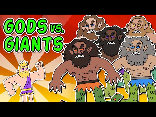 Greek Gods vs. Giants - Greek Mythology Explained