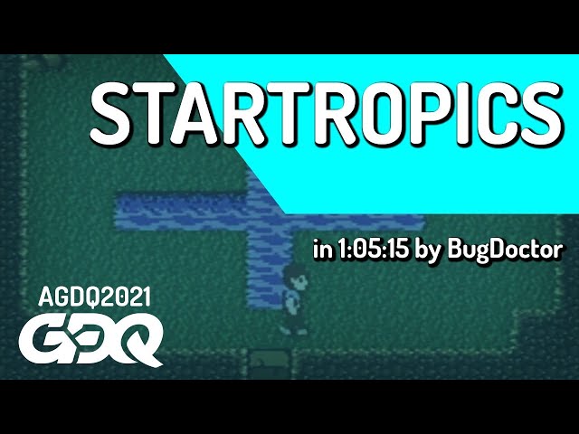 Startropics by BugDoctor in 1:05:15 - Awesome Games Done Quick 2021 Online