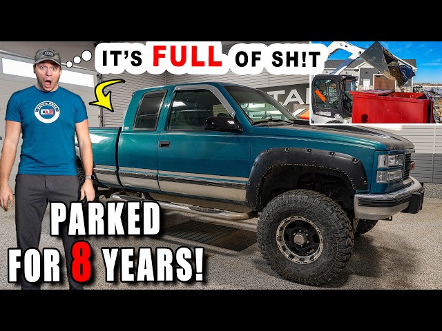 I Cleaned SH!T Out Of This 25 Year Old Truck!