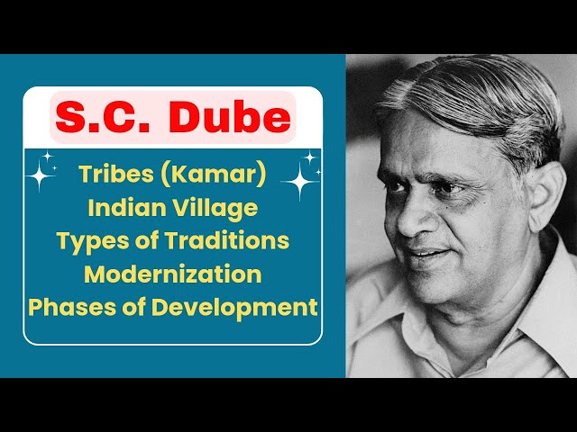 S.C. Dube | Tribes | Indian Village | Types of Traditions