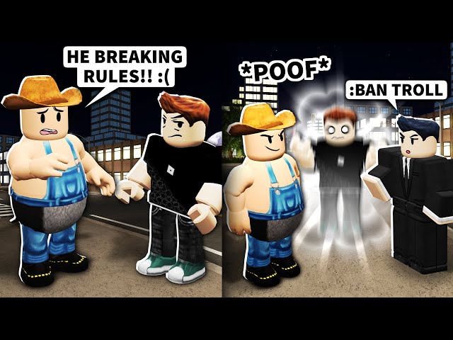 I snitched on a Roblox noob and got him banned