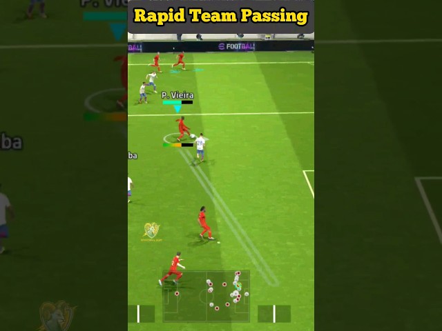 Rapid Team Passing | eFootball 2024 Mobile