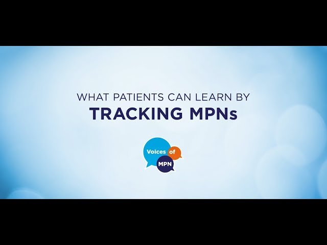 What Patients Can Learn by Tracking MPNs