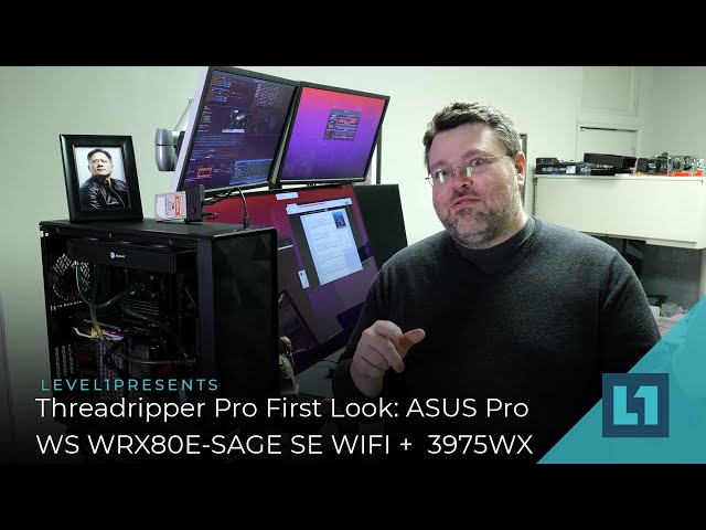 Threadripper Pro: First Look at the ASUS Pro WS WRX80E-SAGE SE WIFI + 32 Core TR Pro 3975WX