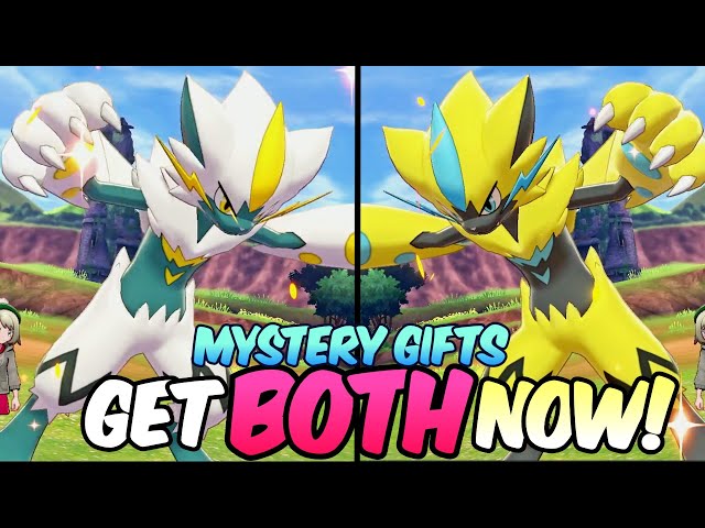 Get past Mystery Gift Shiny & Normal Zeraora NOW in Pokemon Sword and Shield