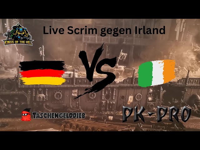 Live: Deutschland vs. Irland - WTC Auswahl Scrim