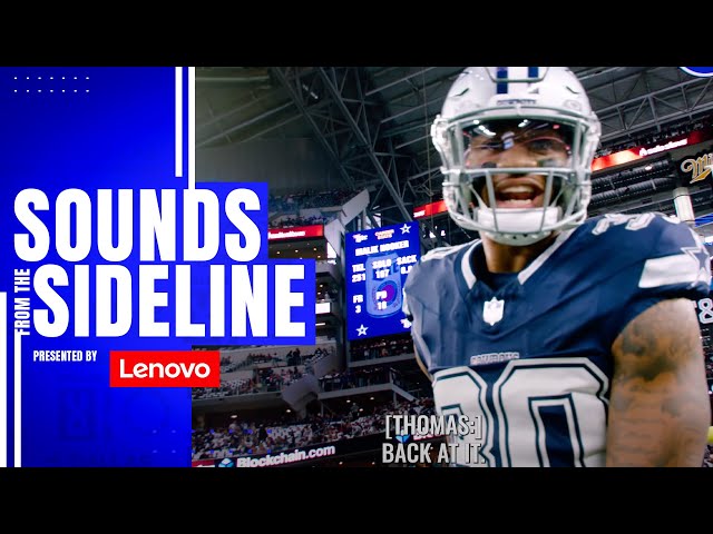 Sounds from the Sideline | #LARvsDAL | Dallas Cowboys 2023