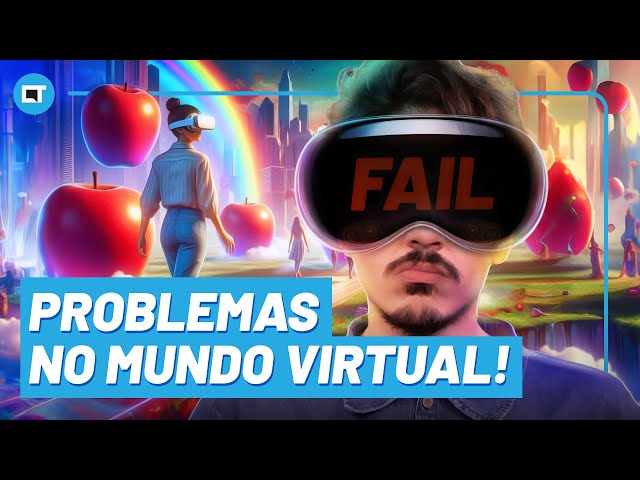 POR QUE a realidade virtual CONTINUA dando ERRADO e NÃO foi consertada pelo Apple Vision PRO?