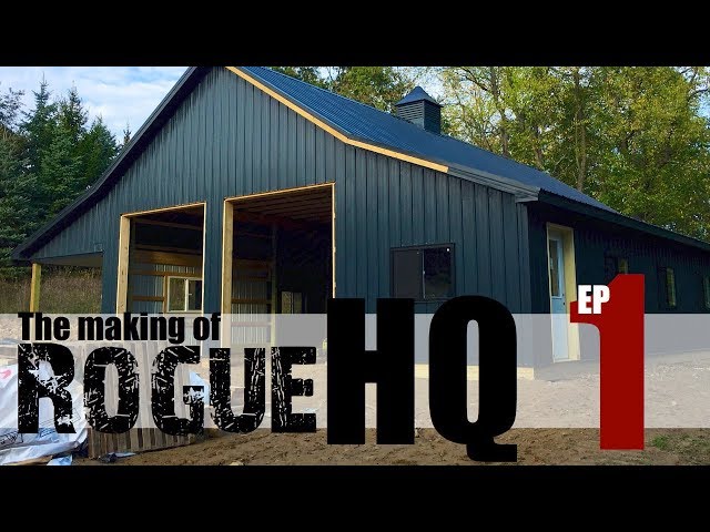 Rogue HQ EP1 - Site Prep and Construction