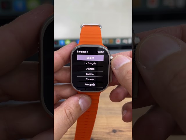 Languages HELLO WATCH 3 Supports #shorts