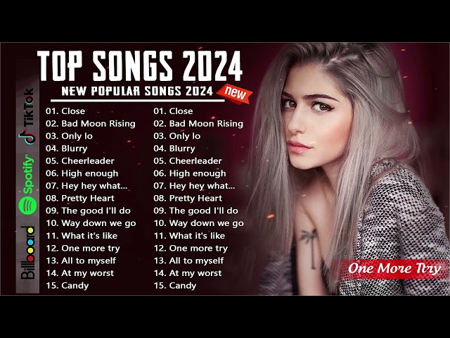 Billboard hot 100 this week (new song 2024 ) New popular pop songs 2024 - Top songs 2024