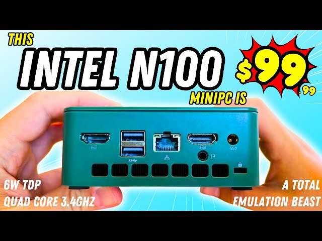 This Intel N100 Mini PC is UNDER $100! 😱 [GMKtec NucBox G3 REVIEW]