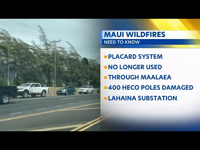 Day 7: Officials provide updates on Lahaina, Maui fires