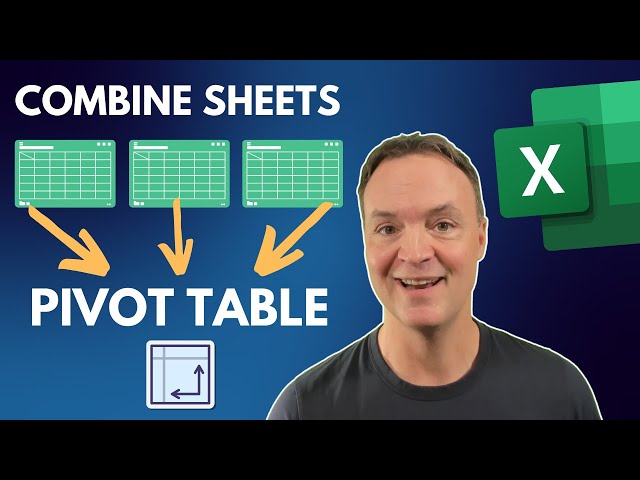 Create Excel Pivot Table from Multiple Sheets: The FASTEST Way