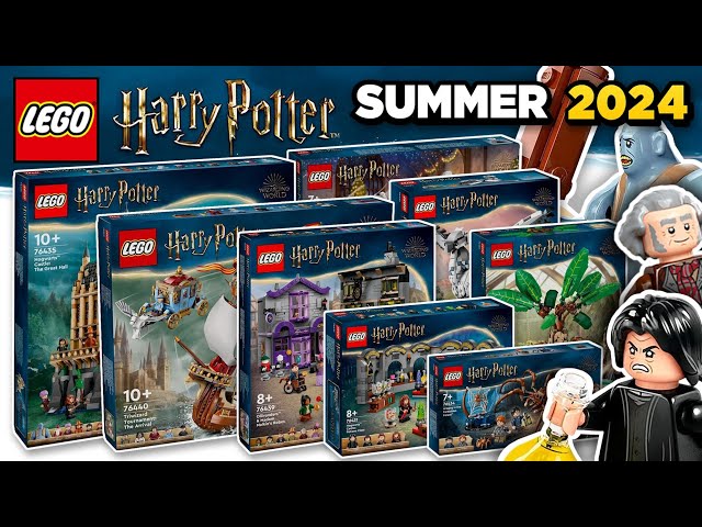 LEGO Harry Potter 2024 Summer Sets OFFICIALLY Revealed