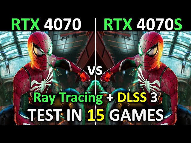 RTX 4070 vs RTX 4070 SUPER | Test in 15 Games | 1440p - 2160p | Performance battle! 🔥 | 2024