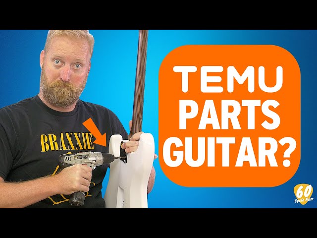 CAN I BUILD A TEMU PARTS GUITAR? - yes of course, but how does it turn out?
