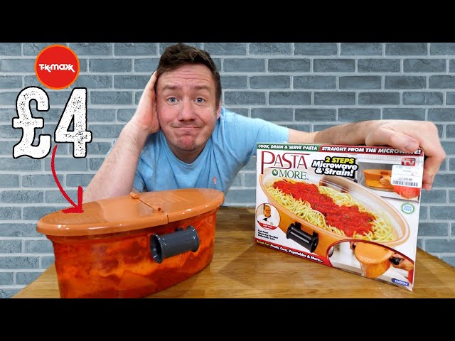 I tried a £4 Microwave Pasta Maker ...and it was AMAZING