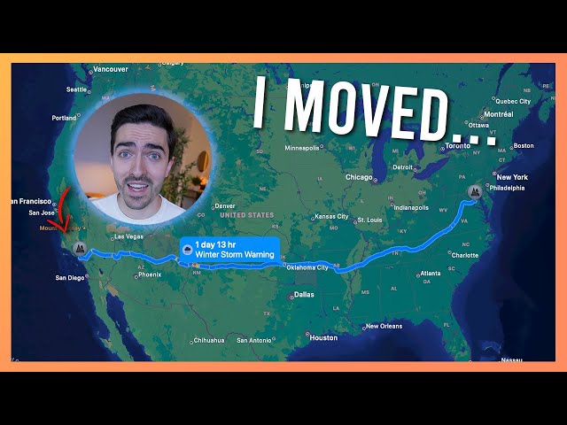 I moved across the ENTIRE country! New tech apartment and studio setup tour!