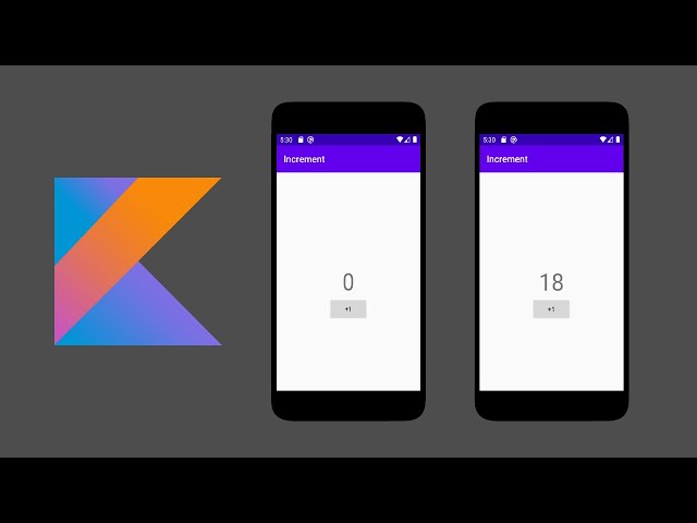 (Kotlin 2020) How to create an Increment +1 App in Android Studio