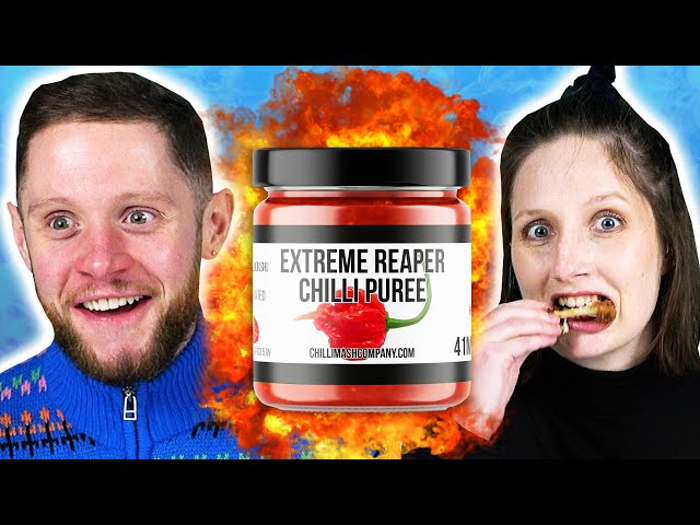 Irish People Try The World's Hottest Chillies