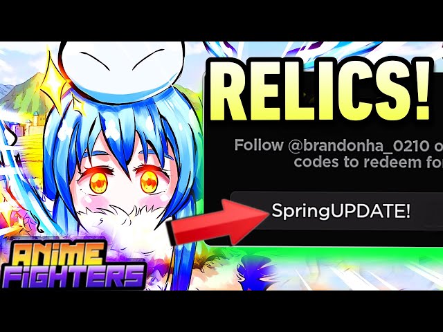New Relics + Spring Island Event In Anime Fighters Update!
