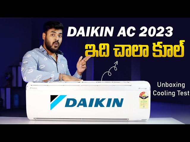 Daikin 1.5 Ton Air Conditioner 2023 Unboxing and Cooling Test || Best AC in India 2023