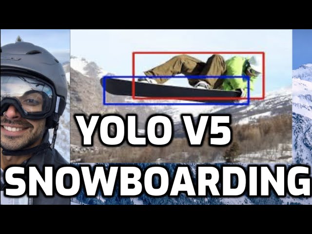 Yolo V5 Snowboarding LIVE