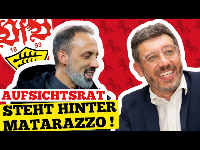 Claus Vogt und der Aufsichtsrat des VfB Stuttgart stehen hinter Matarazzo und Mislintat!