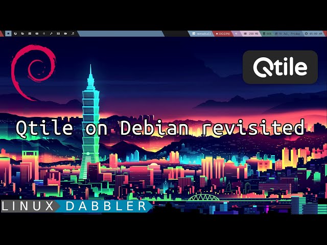 Qtile on Debian (Bullseye) revisited