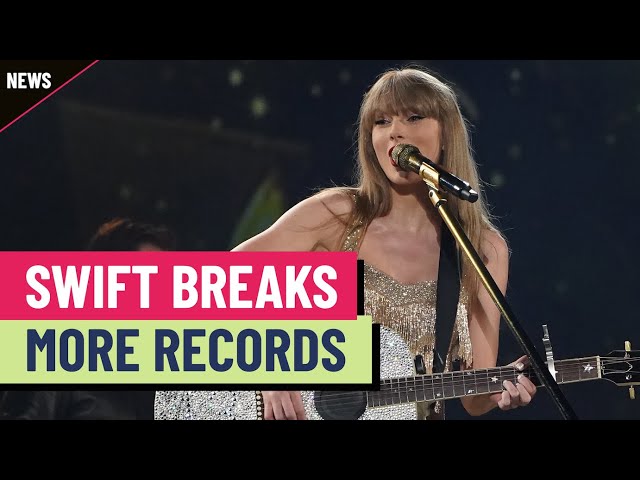 Taylor Swift breaks her own streaming record in just 12 hours