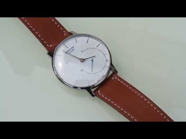 Withings Activité activity tracker watch moving watch hands demo