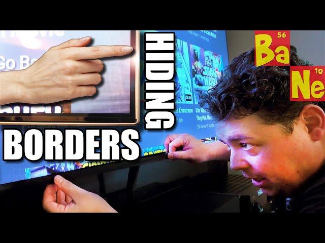 Hide screen bezels with this simple & clever lifehack! - @Barnacules