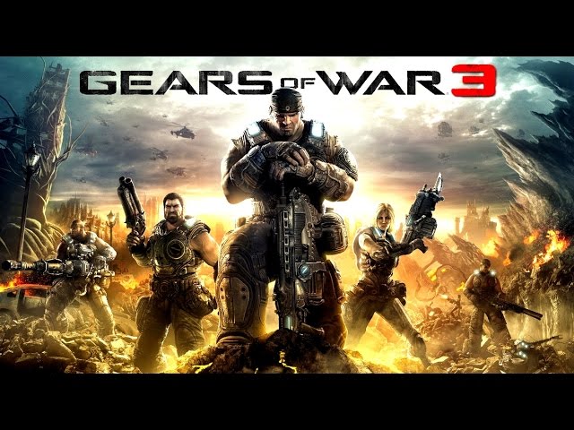 Gears of War 3 All Cutscenes (Game Movie) HD