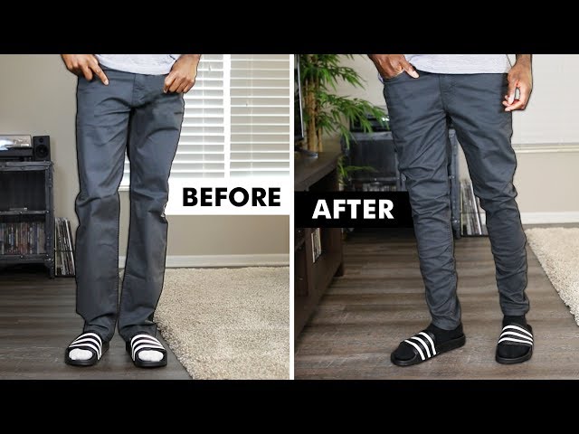 HOW TO SELF-TAPER YOUR JEANS & PANTS | I AM RIO P.
